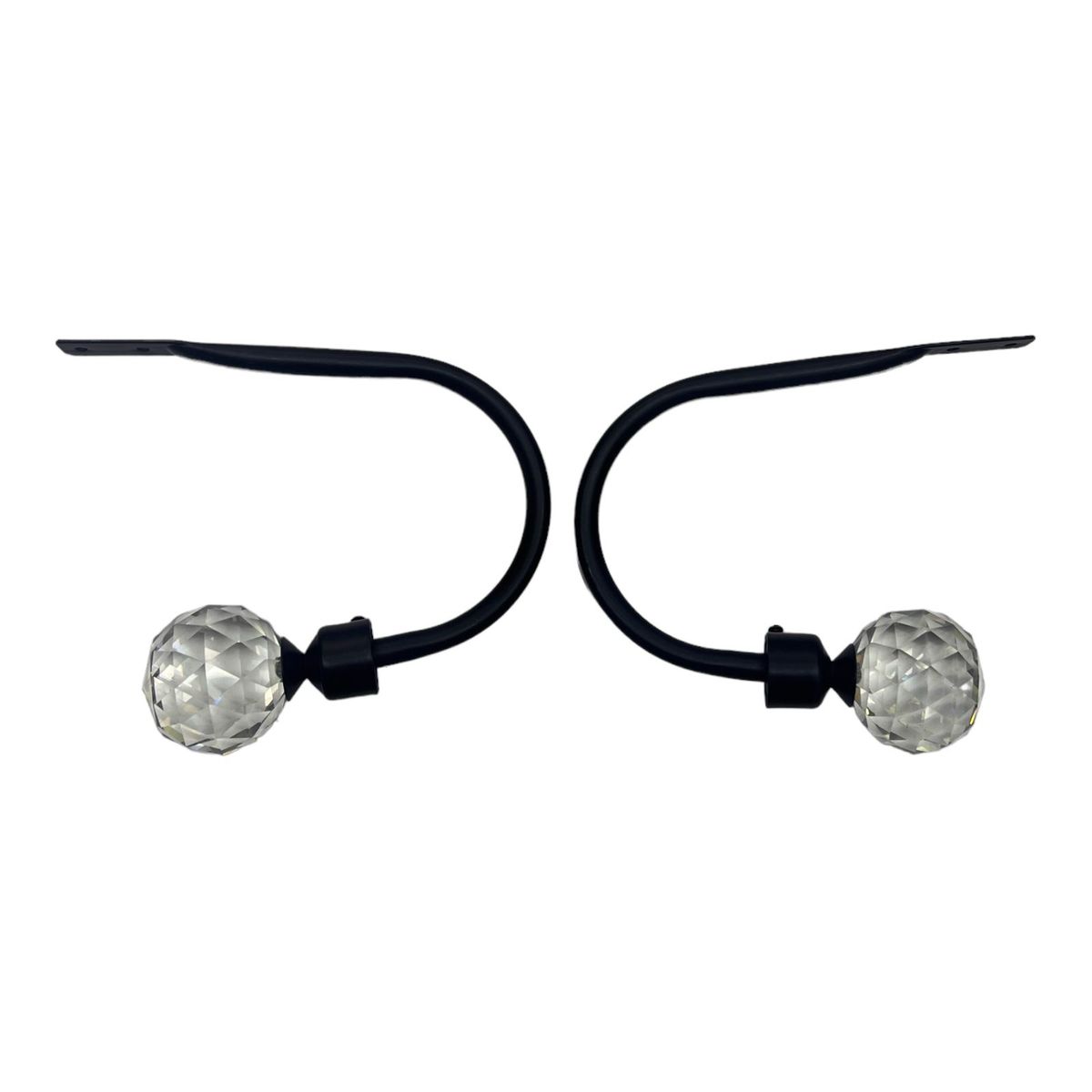 Curtain Tiebacks Black Crystal Shop Today. Get it Tomorrow