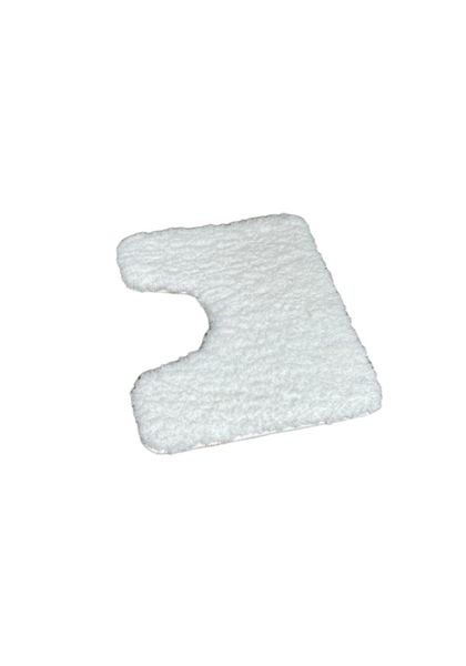 Pure White U Shaped Mat