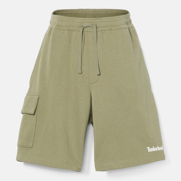 Timberland Northwood Logo Cargo Brushback Sweatshort For Men