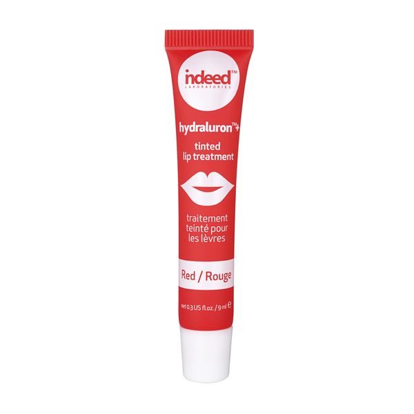 Indeed Laboratories hydraluron + tinted lip treatment red