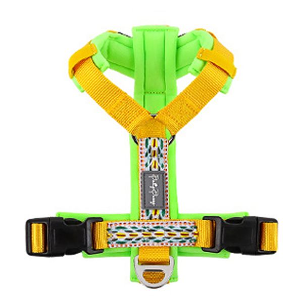 Breathable Waterproof Medium-Small Pet Harness - Green Extra Small