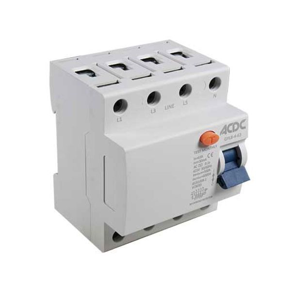 Earth Leakage Relay 4 Pole 40A