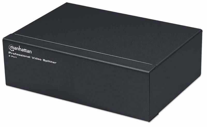 Manhattan VGA Monitor Splitter for 2 Monitor 350MHZ