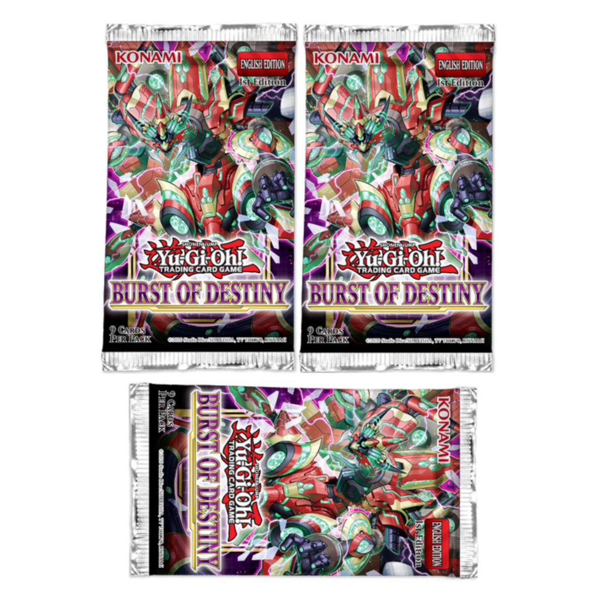 YuGiOh Burst of Destiny - 3 x Booster packs | Shop Today. Get it Tomorrow!  | takealot.com