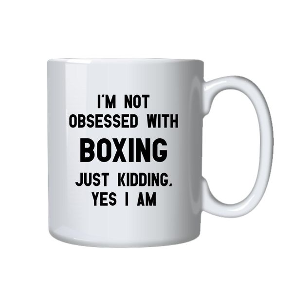 Boxing Coffee Mug - Ideal Boxer Gift For Birthday Christmas