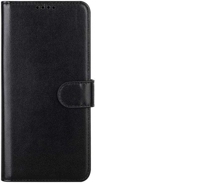TUFF-LUV Essentials leather folio case &amp; stand for Galaxy A53 5G - Black