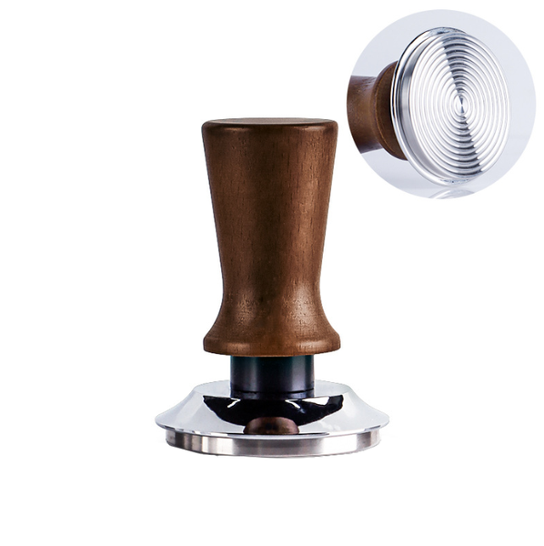 Elastic Solid Wood Coffee Press, Stainless Steel Powder Hammer