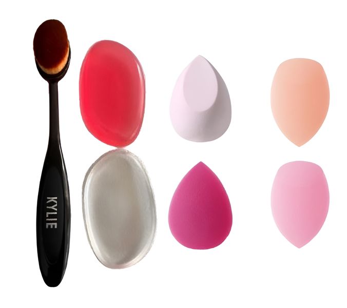Makeup Sponge Set, Liquid Cream brush, Silicone Makeup Sponge