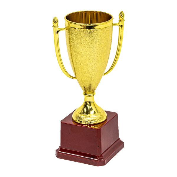 Classic Cup Trophy on Plastic Base 20cm - Gold