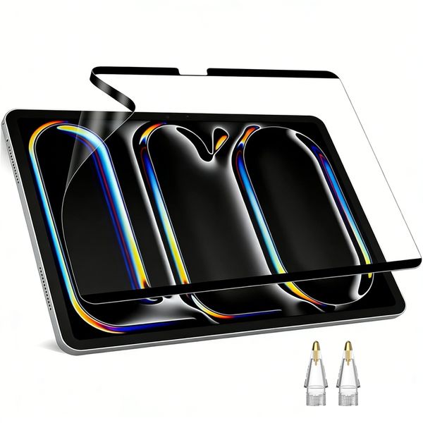 Magnetic Paper Screen Protector Compatible with iPad Pro 11" M4 (2024)