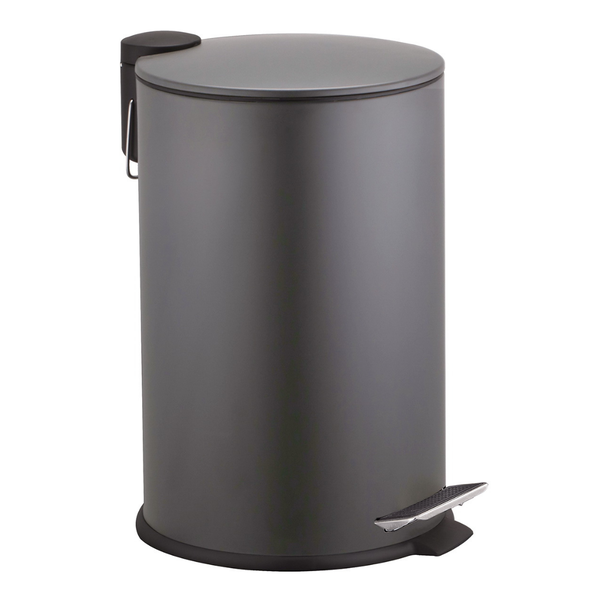 12 Litres Pedal Bin - Matt Grey