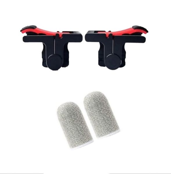Finger Triggers For Mobile Gaming With Finger Sleeves