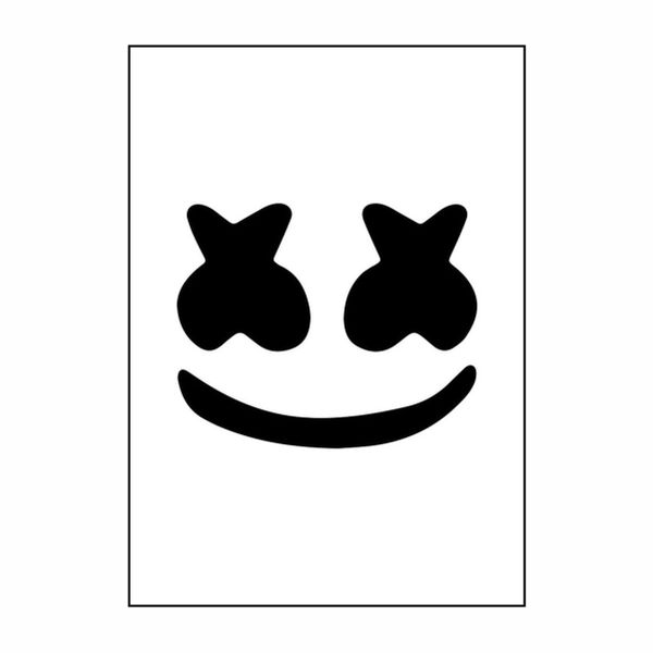 DJ Marshmello Symbol - A1 Poster