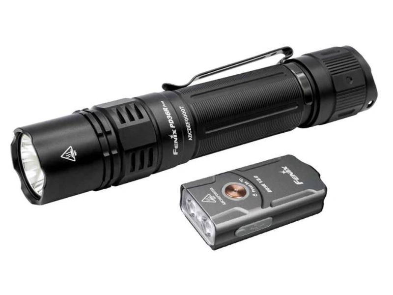 Fenix PD36R PRO Rechargeable Flashlight + E03R V2.0 Set