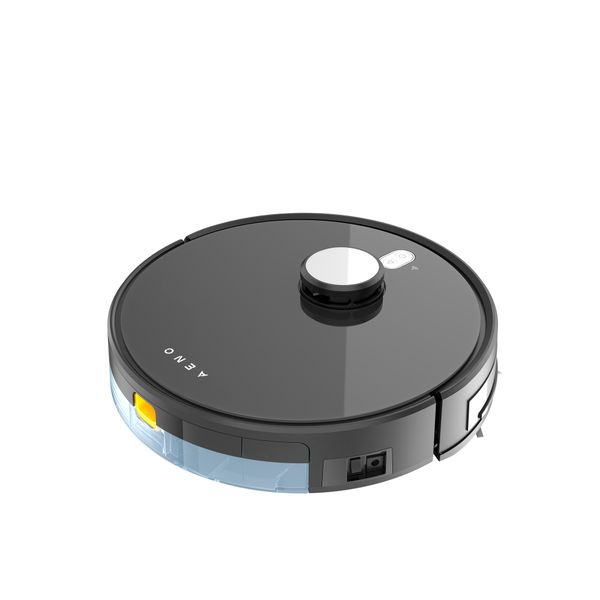 AENO Robot Vacuum Cleaner with Base Station - Smart control via App - Black