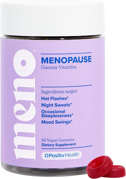 O Positiv MENO Gummies for Menopause, 30 Servings