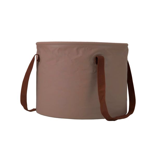 Outdoor Camping Foldable Bucket Water Storage Bucket with Handle 20L