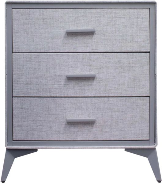 Supa Fly Modern Fabric 3 Drawer Pedestal