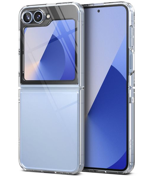 Fusion for Galaxy Z Flip 6 Military-Grade Slim Protective Case - Clear