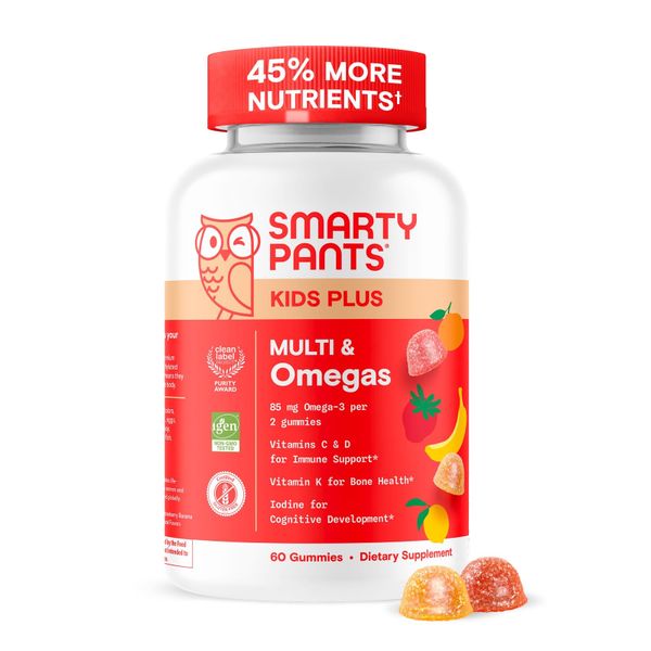 Smarty Pants Kids Multivitamin Gummies - 60 Count (30 Day Supply)