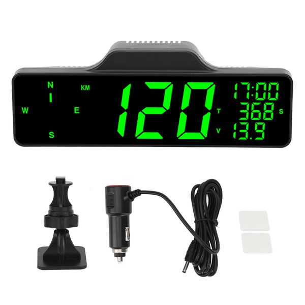 8" Car HUD, GPS Speedometer, Fatigue Alarm