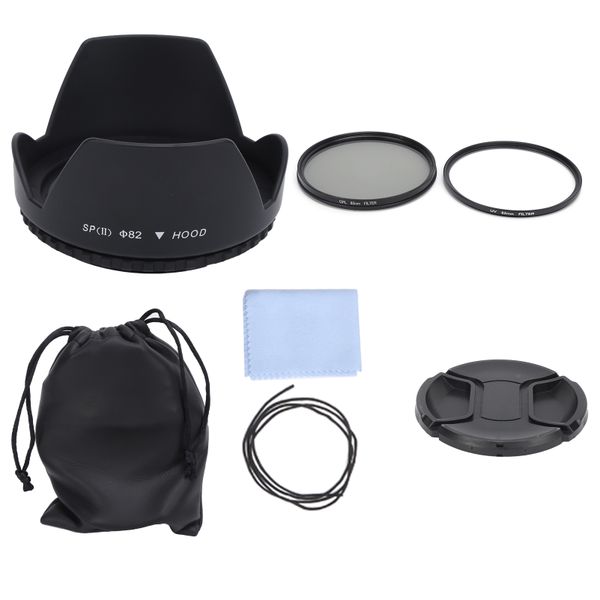 82mm Lens Filter Kit UV CPL for Camera Lens