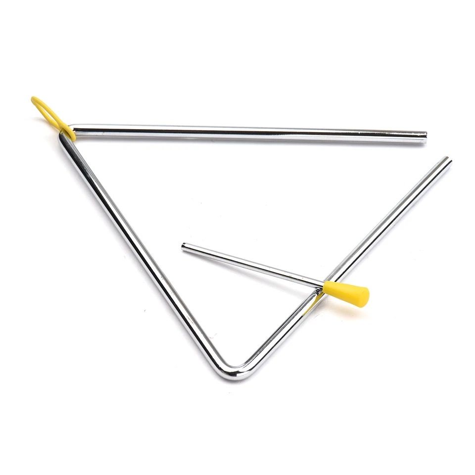 Triangle Percussion Instrument With Striker 10inch