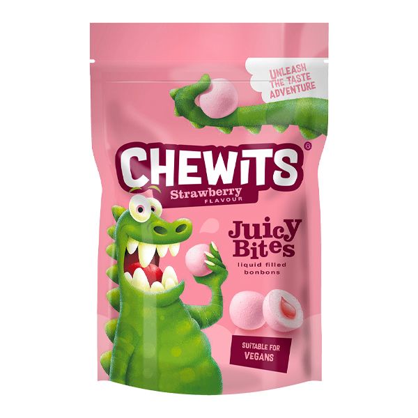 Chewits - Strawberry Bags - 165g x 2 Pack
