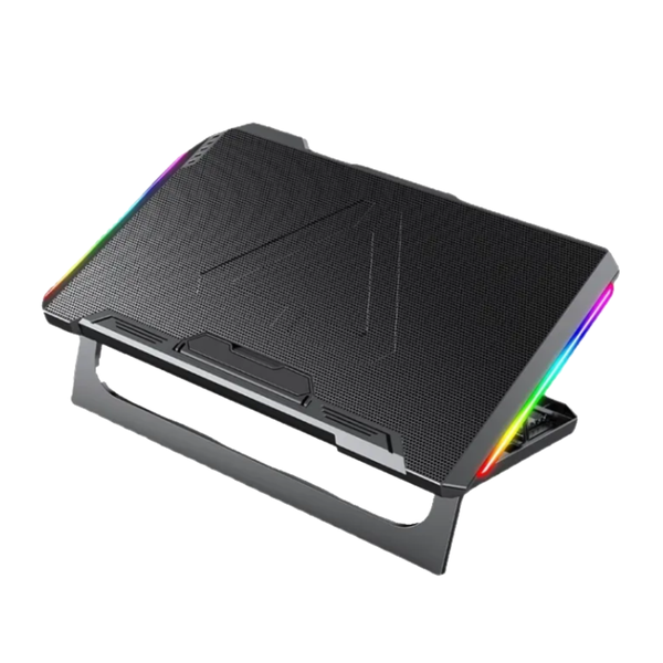 R8 Max RGB Adjustable Ergonomic Laptop Cooling Stand