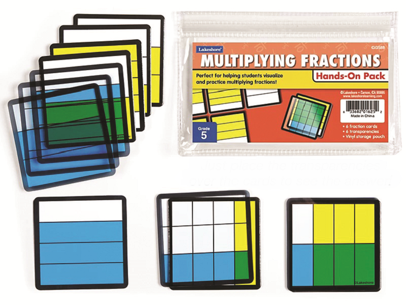 Multiplying Fractions Hands_X0002_On Student Pack