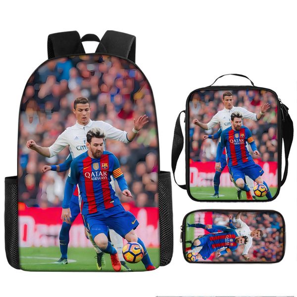 Lunch Box &amp; Pencil Case - Messi image