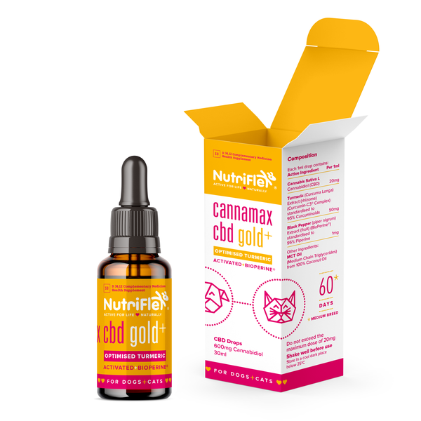 CannaMax Gold CBD Drops for Pets 600mg/30ml