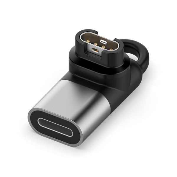 Portable Watch Charger to Apple Lightning 8 Pin Adapter For Garmin Watches