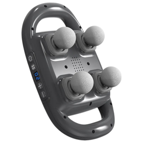 4 Heads Handheld Electric Deep Tissue Body Massager Back Muscle