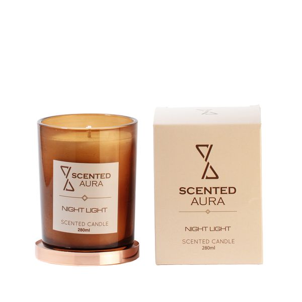 Night Light Scented Candle 280ml Jar