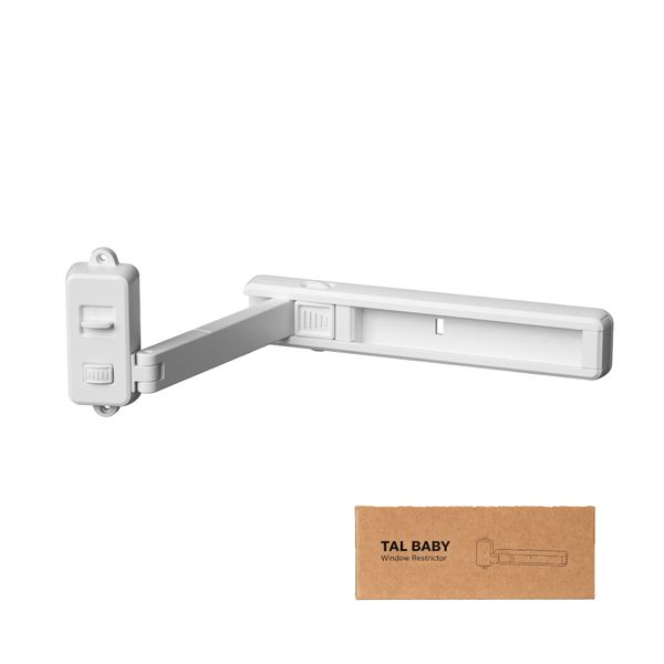Grey Window Restrictor Child Proofing &amp; Cat Lock