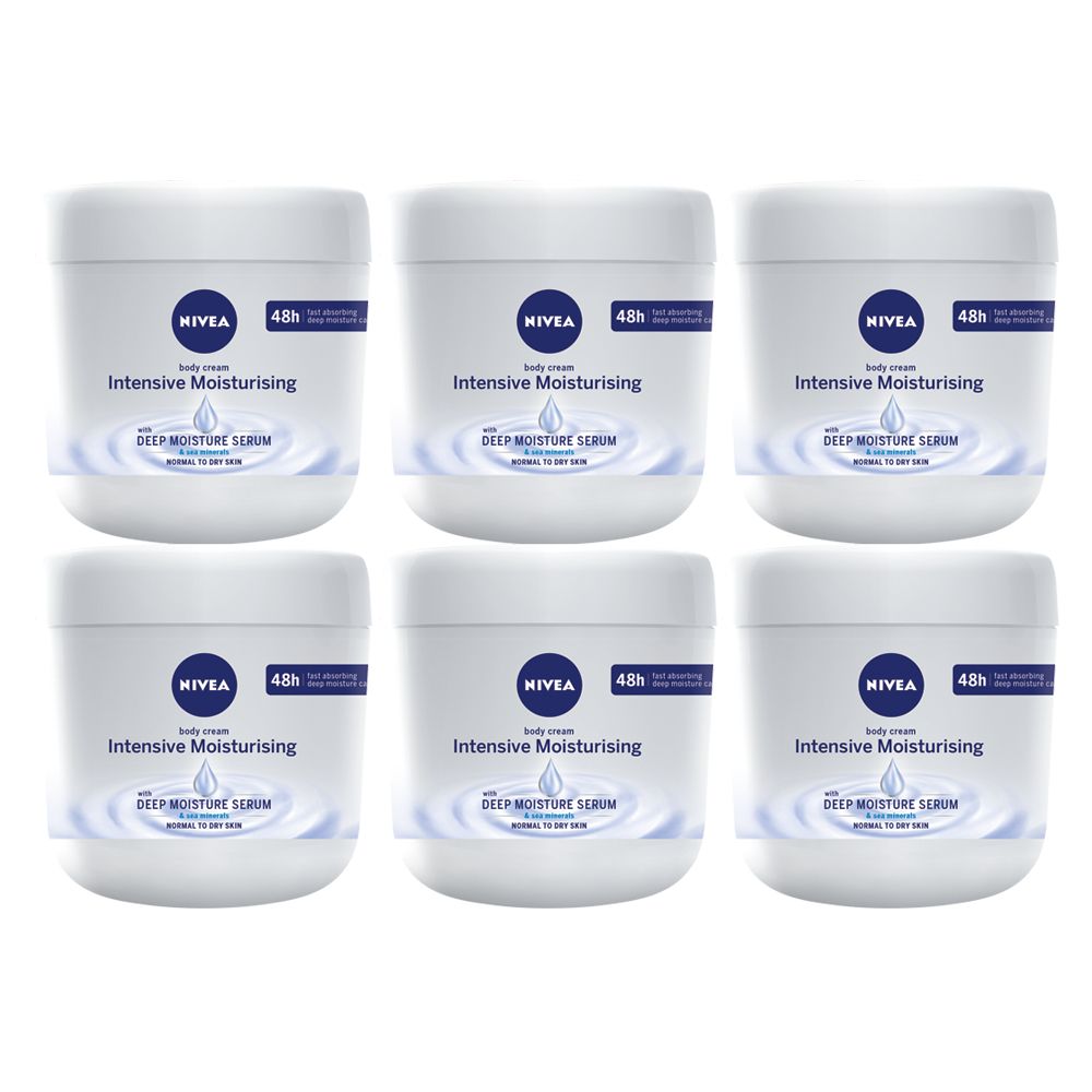 NIVEA Intensive Moisturising Body Cream with Deep Moisture Serum