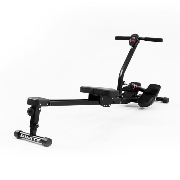 GetUp Finite Hydraulic Rower - 12 Level Resistance - LCD Screen