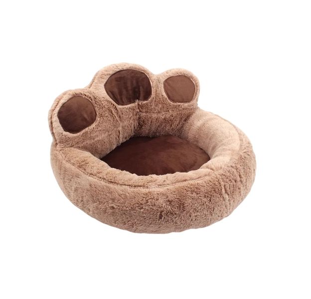 BD-Comfortable Paw-Shaped Washable Cat/Dog Soft Pet Sofa Bed - L 40 x 45 cm