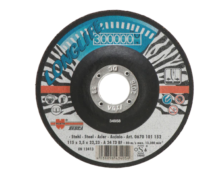 Long-life Cutting Disc For Steel - 115mm