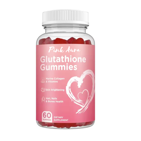 Pink Aura Glutathione Skin Brightening Gummies with Collagen 1000mg | Shop  Today. Get it Tomorrow! | takealot.com