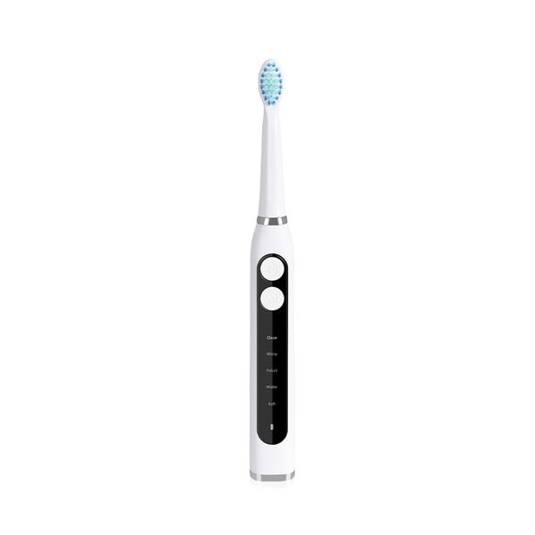 Sonic Electric Toothbrush Adults Soft Bristles Deep Clean