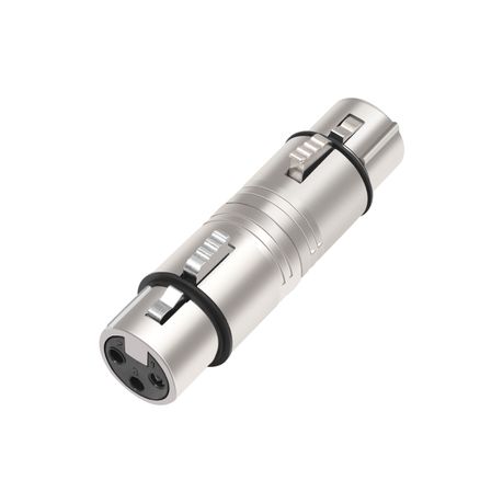 XLR Female Coupler - 3Pin Audio Gender Changer Adapter Image