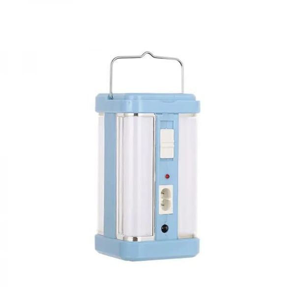 Solar Portable Camping Lamp 4 Sides Rechargeable Outdoor Emergency Light