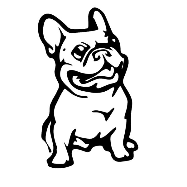 Vinyl Car Stickers - French Bulldog Set