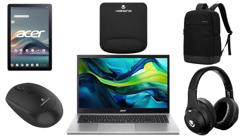 Acer Aspire 15.6" Core i5 Laptop Bundle with Iconia Tablet &amp; Accessories
