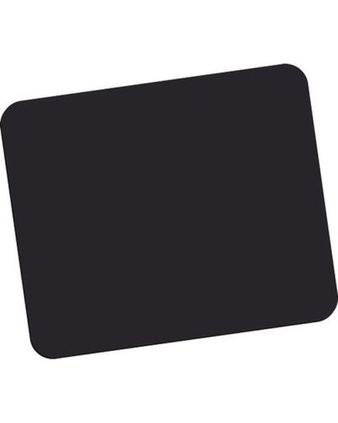 Fellowes- Economy Mouse Pad 5mm Non Skid Base- Black
