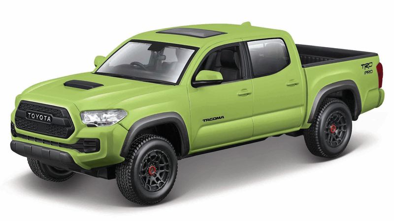 Maisto 1/27 Toyota Tacoma TRD Pro 2023 Assembly Kit (20cm Long) - Green