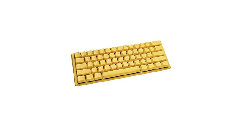 Ducky One 3 Mini Yellow Ducky Cherry MX Speed Silver Mechanical Keyboard