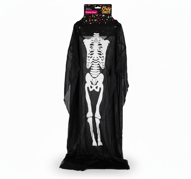 Crazy Party Children's Skeleton Costume for Halloween Dress-Up
